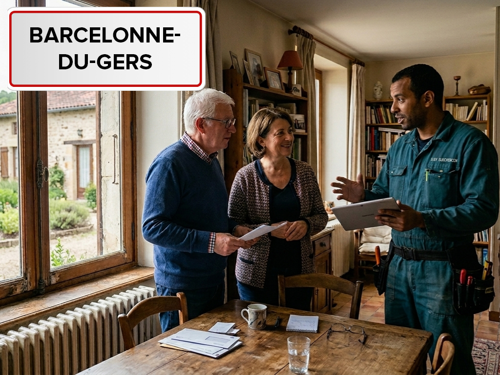 Installation de pompe à chaleur à Barcelonne-du-Gers (32720) dans le Gers